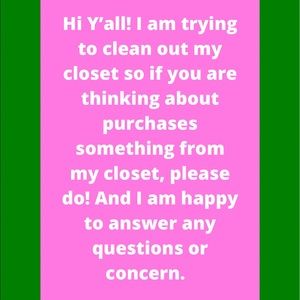 Welcome to My Closet!